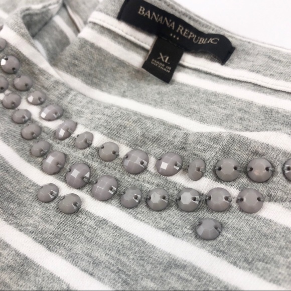 Banana Republic Striped Bell Sleeve Top - Picture 5 of 5